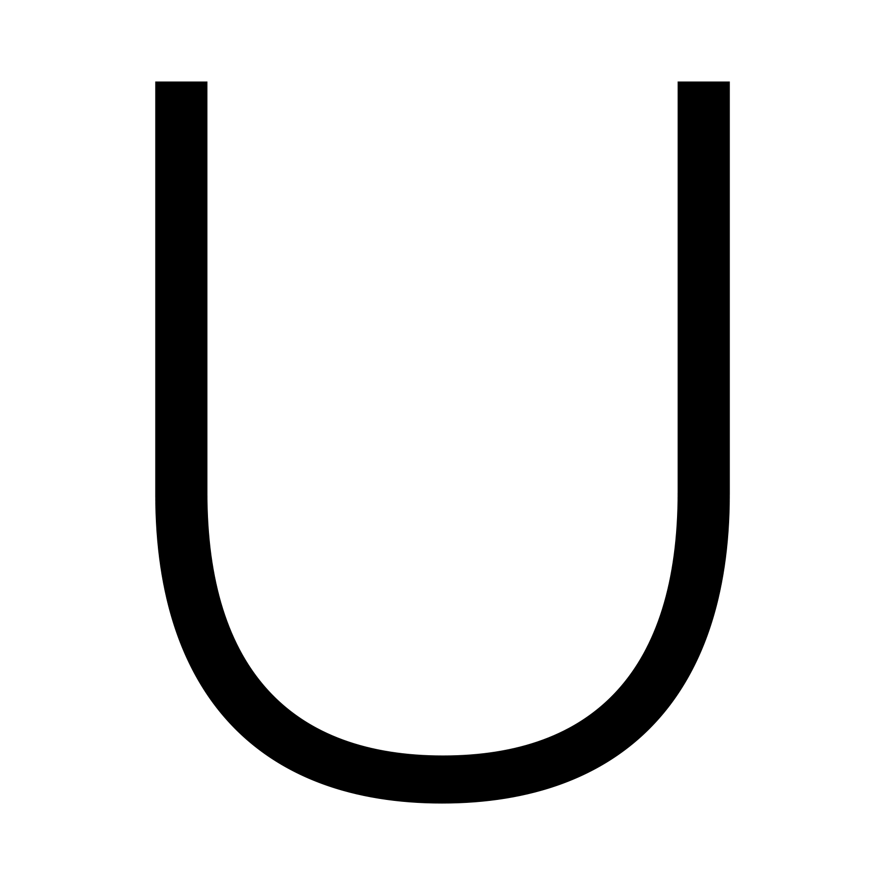 U